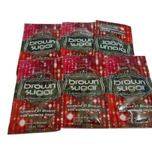 6 Original Dark Brown Sugar 45 Bronzer Warm Tingle